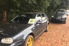 Durante Operação Hórus Sul, BPFron recupera veículo roubado um dia antes no Oeste do estado