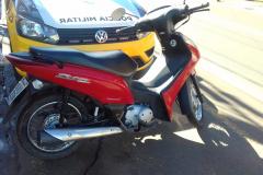 Após denúncia, PM recupera motocicleta roubada em Telêmaco Borba, nos Campos Gerais