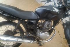 Com chassi e motor adulterados, moto roubada é recuperada pela PM de Londrina e homem acaba detido