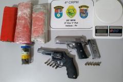 Em ação conjunta entre Polícia Militar e Civil, são encaminhados dois homens com Mandado de Prisão em Imbaú, no interior do Paraná