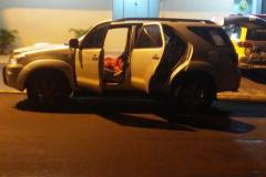 No Sudoeste do PR, insistência e habilidade de equipes policiais durante acompanhamento tático resulta na apreensão de veículo roubado 