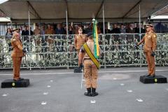 Comando Regional responsável pela coordenação do policiamento da RMC e Litoral recebe novo comandante durante solenidade em São José dos Pinhais