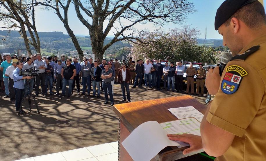 PM de Chopinzinho (PR) inaugura nova sede durante solenidade