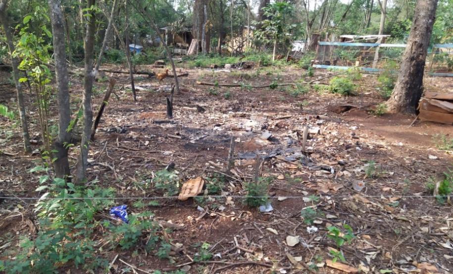 Operação em área de preservação ambiental permanente identifica mais de 150 moradias irregulares próximo ao Lago de Itaipu