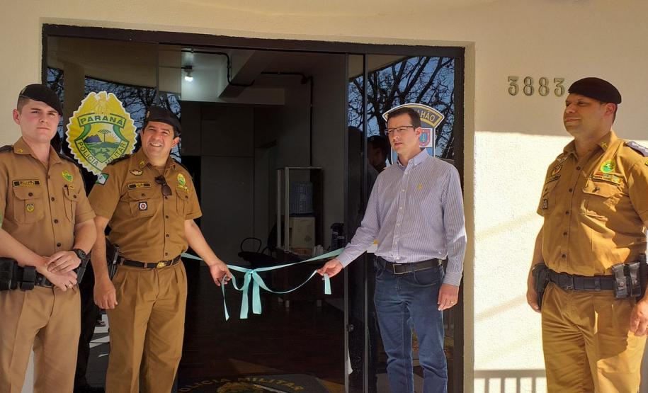 PM de Chopinzinho (PR) inaugura nova sede durante solenidade