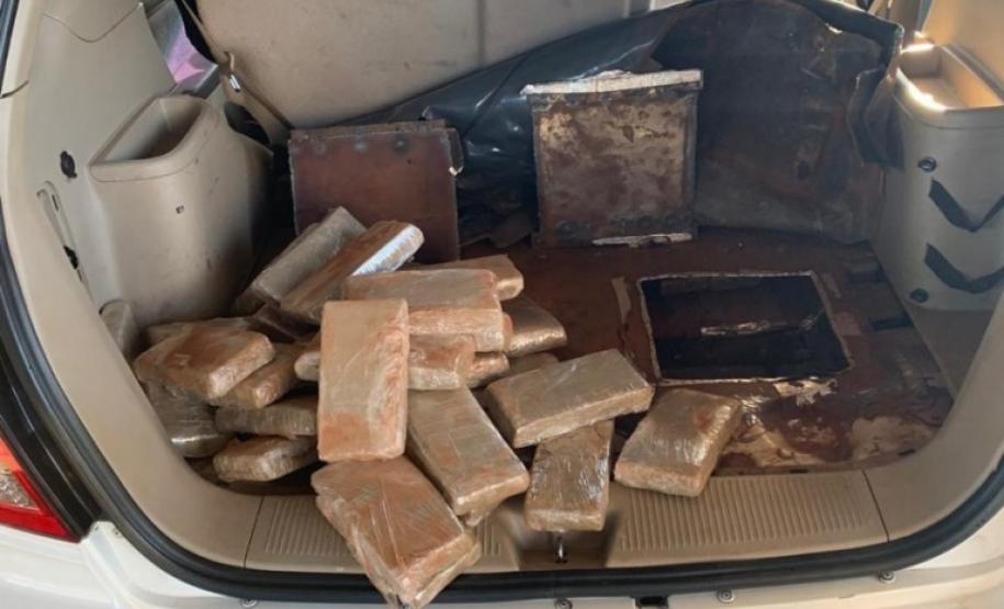 Operação Hórus Sul apreende 200 quilos de maconha na Ponte Internacional da Amizade no Oeste do estado