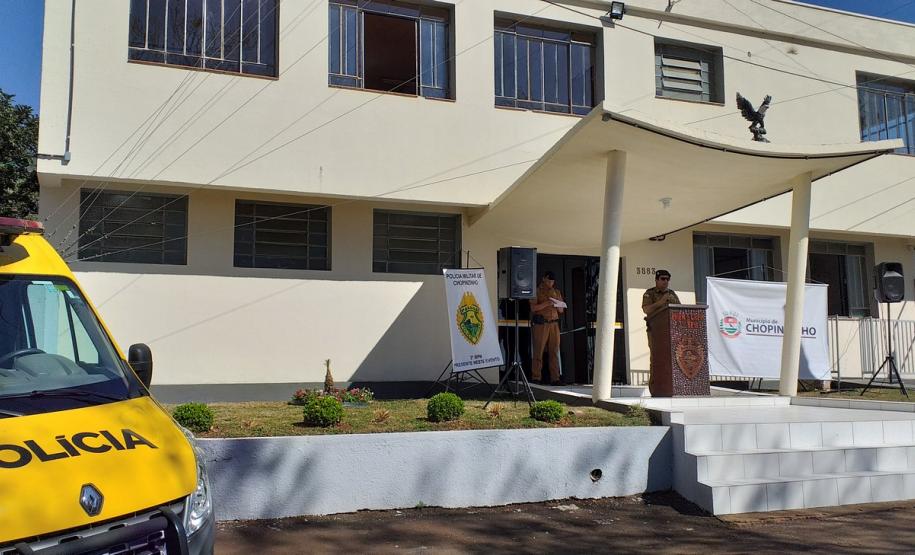 PM de Chopinzinho (PR) inaugura nova sede durante solenidade