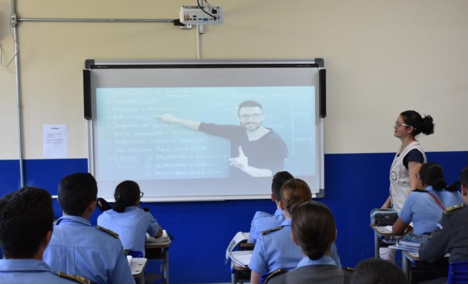 Colégio da Polícia Militar de Londrina (PR) recebe novos equipamentos tecnológicos
