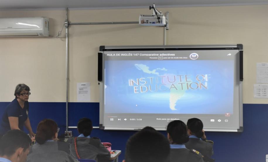 Colégio da Polícia Militar de Londrina (PR) recebe novos equipamentos tecnológicos