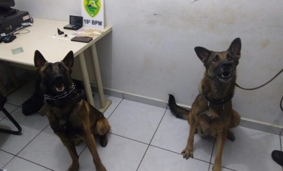 Em ações distintas, PM de Toledo (PR) prende dois homens e apreende caixas de cigarros e cocaína