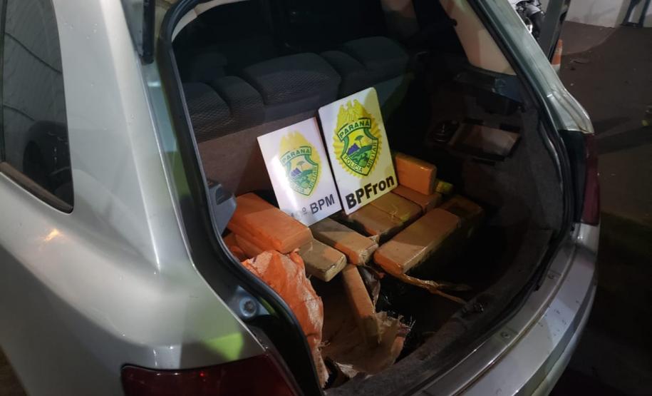 BPFron apreende mais de 42 quilos de maconha em Toledo (PR)