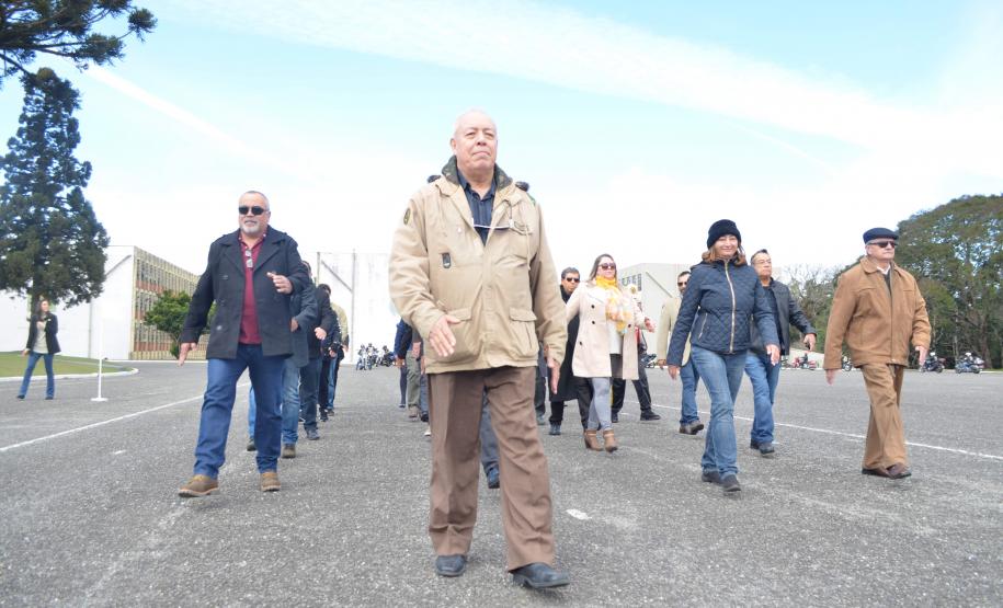 Almoço da Velha Guarda reúne 90 policiais militares da Reserva Remunerada na APMG