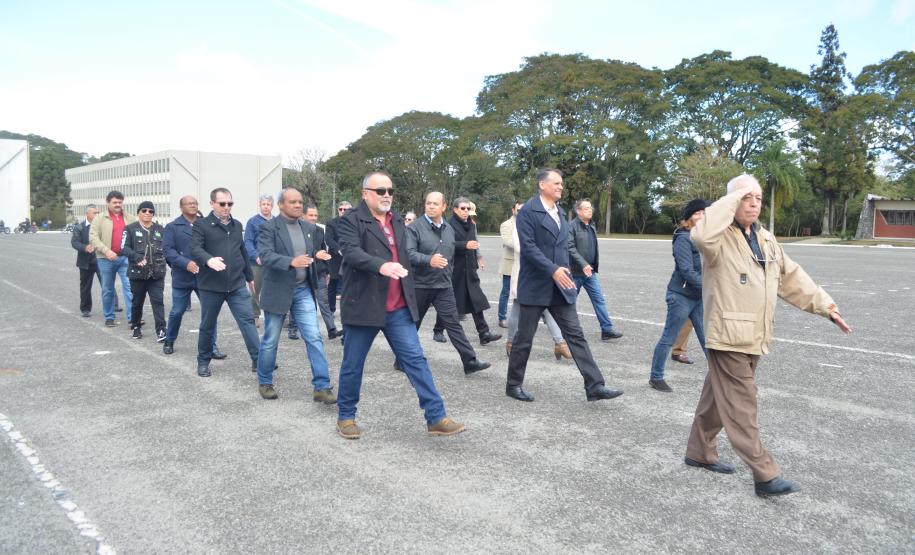 Almoço da Velha Guarda reúne 90 policiais militares da Reserva Remunerada na APMG