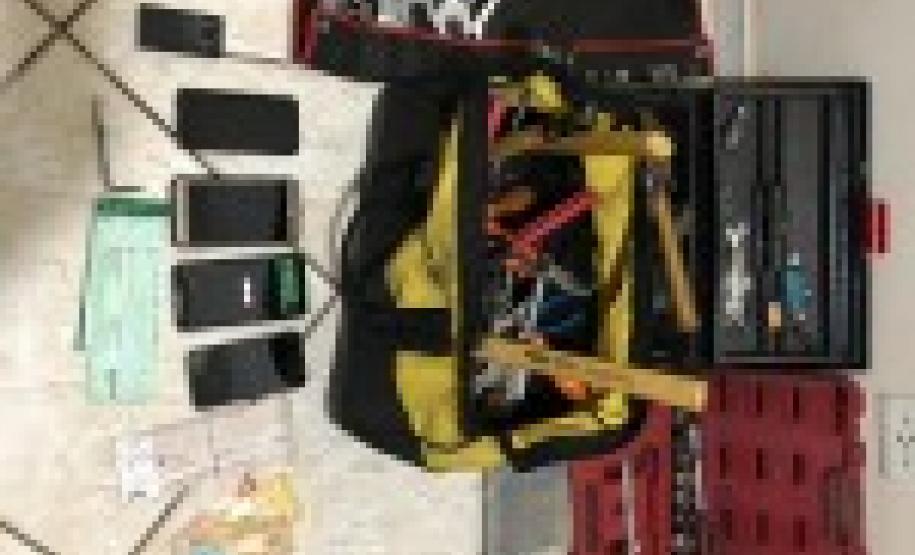 Ação conjunta da Polícia Militar com a Civil resulta na prisão de cinco homens por furto de caminhões