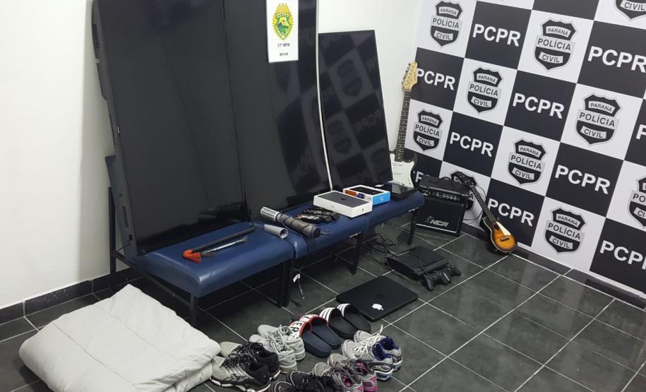 PM apreende drogas, armas, e recupera objetos roubados na Região Metropolitana de Curitiba