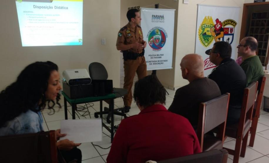 BPEC promove curso de capacitação para os policiais do Programa Escola Segura no Interior e na RMC