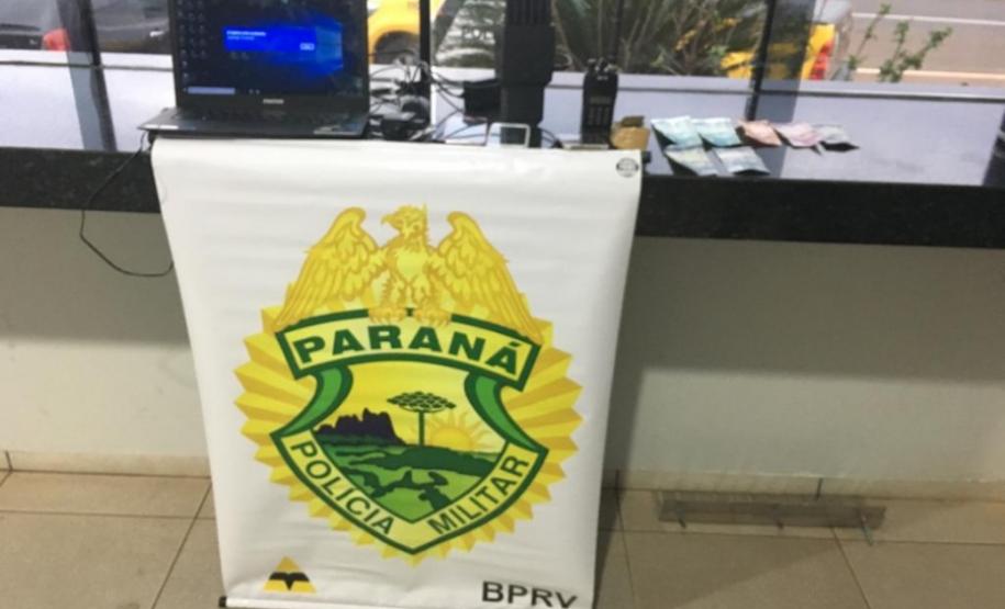 Aparelhos que dificultam rastreamento de veículos roubados são apreendidos pelo BPRv em Iporã (PR); dois são presos