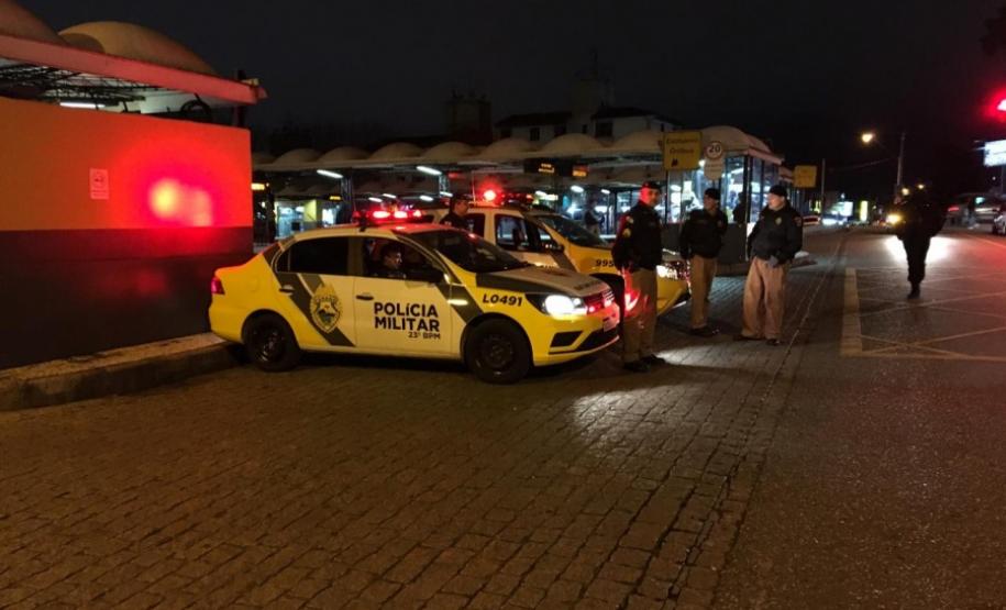 Prevenção é o maior resultado de megaoperação da PM em Curitiba; mais de 1,3 mil pessoas e 630 veículos são abordados