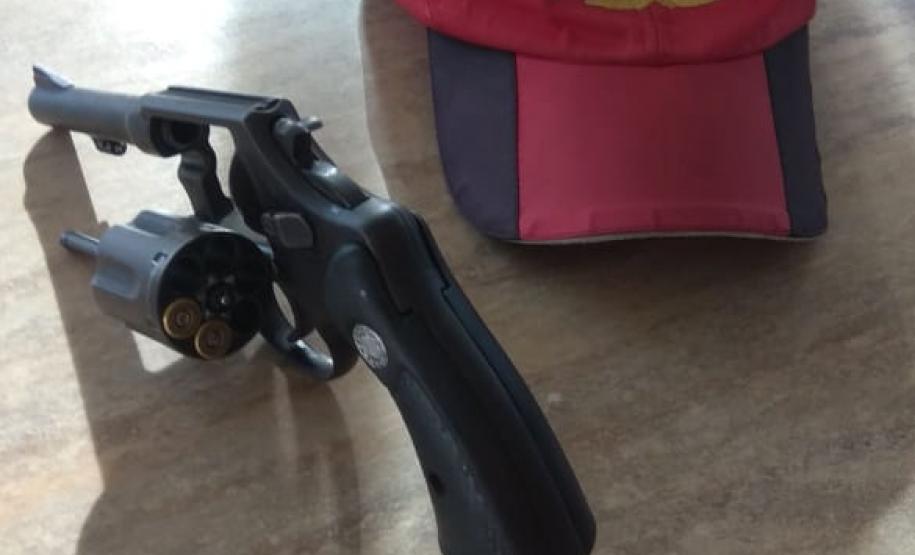 BPRv apreende arma e encaminha homem em Marechal Cândido Rondon (PR), no Oeste do estado