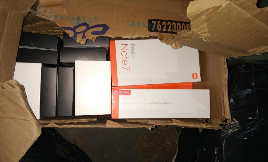 BPRv apreende diversos produtos contrabandeados em situações distintas, no Oeste e no Norte do estado