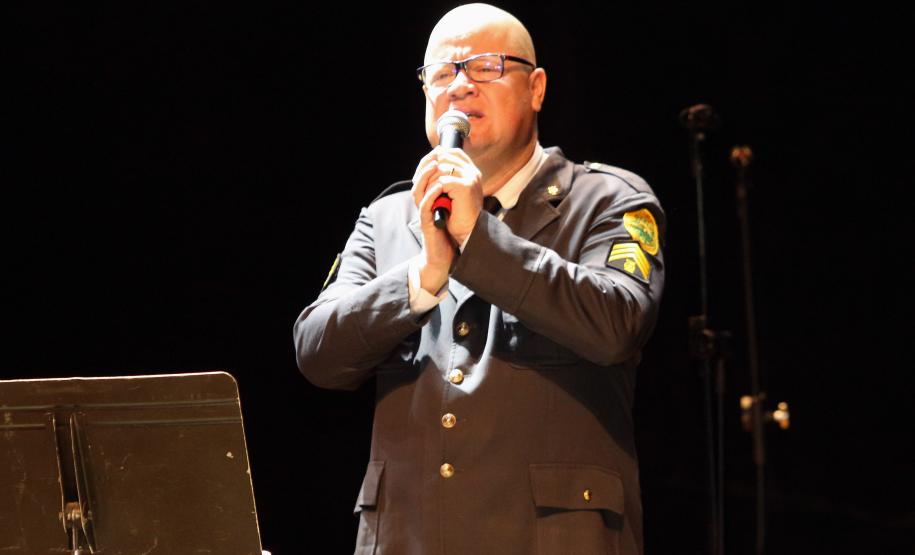 Segunda noite do Concerto da Banda de Música da PM surpreende público e é marcada por homenagens em Curitiba