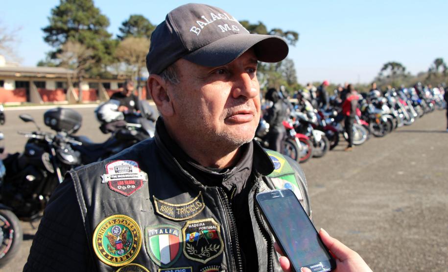 Passeio Motociclístico em comemoração aos 165 anos da PM reúne quase mil pessoas na APMG