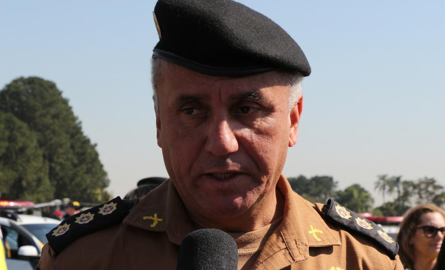 Comando da PM participa de lançamento do projeto Em Frente Brasil, em São José dos Pinhais