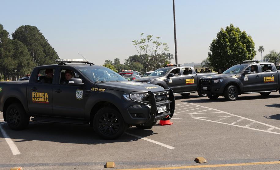 Comando da PM participa de lançamento do projeto Em Frente Brasil, em São José dos Pinhais