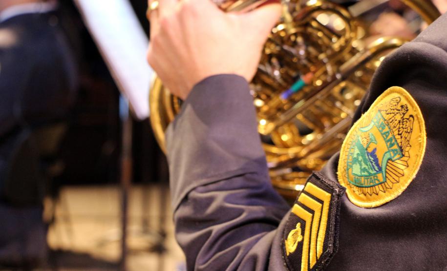 Banda de Música encerra terceira apresentação no Teatro Guaíra com aplausos da plateia
