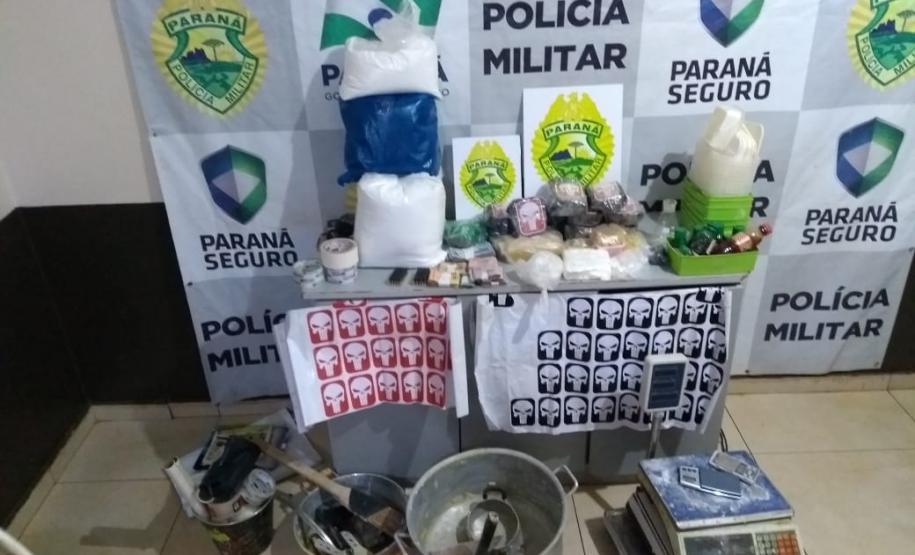 Em um ano, Pelotão de Choque do 6º Batalhão retira de circulação mais de 7 toneladas de drogas no Oeste do estado