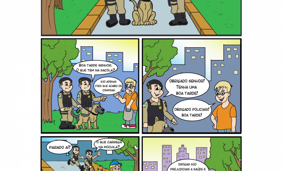 Revista em quadrinhos “Fronteirinha” é lançada pelo BPFron durante “Café com a Comunidade” em Marechal Cândido Rondon (PR)