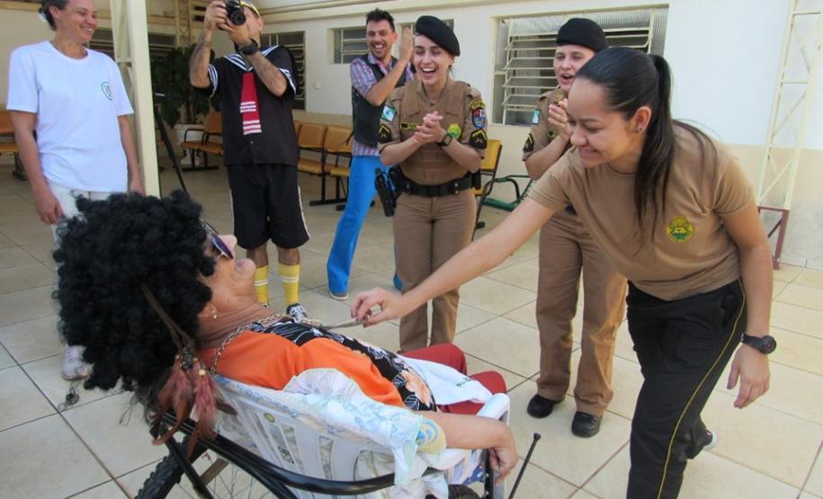 Polícia Militar de Cianorte vislumbra aproximação com a comunidade através de parceria com instituição solidária