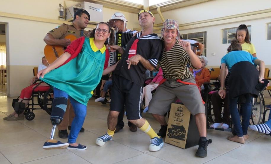 Polícia Militar de Cianorte vislumbra aproximação com a comunidade através de parceria com instituição solidária