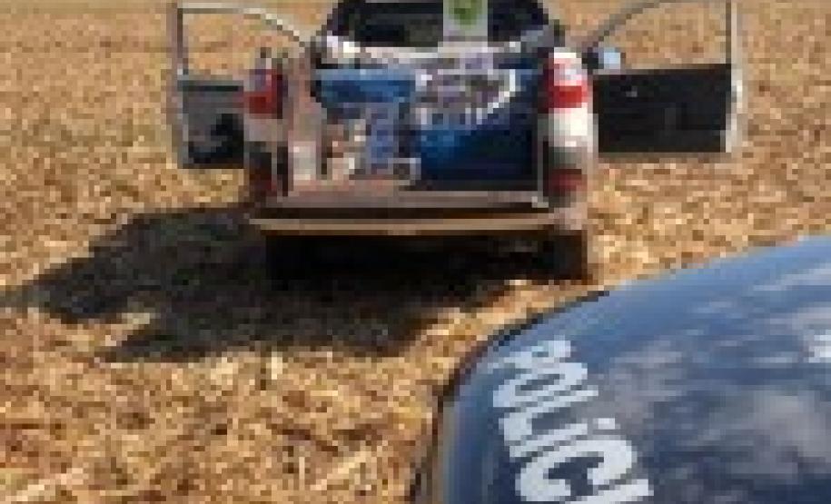 Contrabando é apreendido pelo BPFron no Oeste do estado; homem é preso