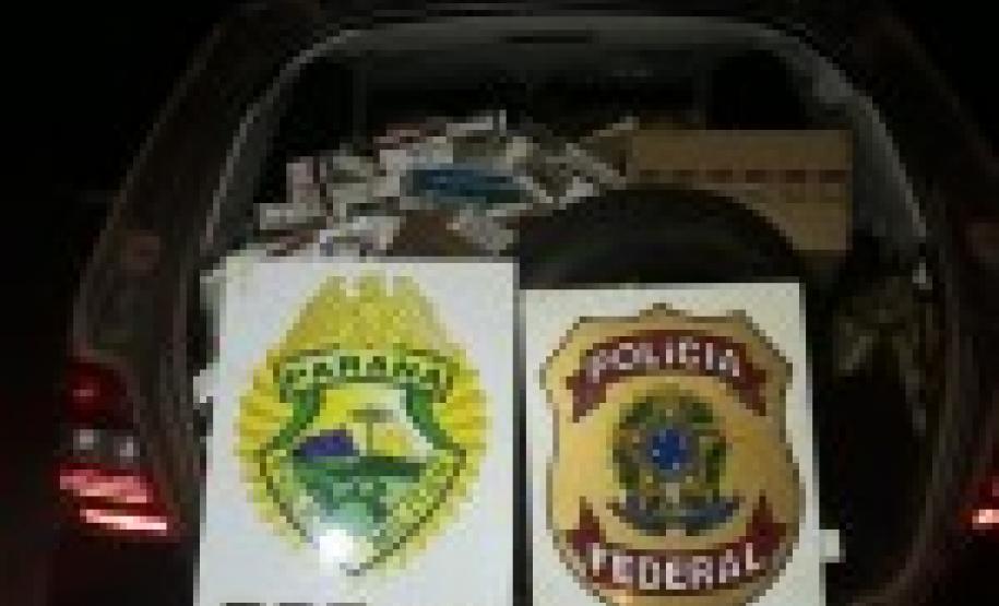 Contrabando é apreendido pelo BPFron no Oeste do estado; homem é preso