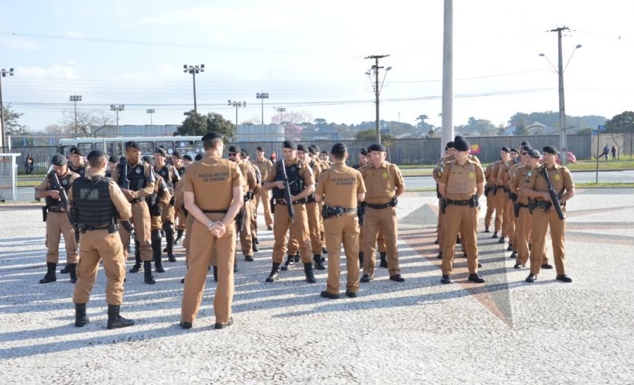 Em Araucária, 17º Batalhão da PM deflagra 28ª edição da Operação União e três pessoas acabam presas