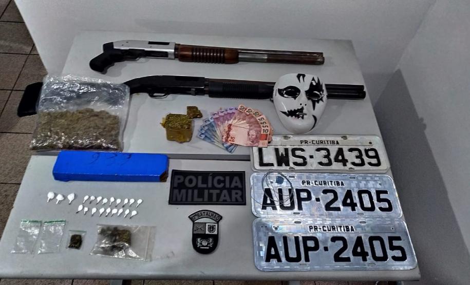 Em Araucária, 17º Batalhão da PM deflagra 28ª edição da Operação União e três pessoas acabam presas