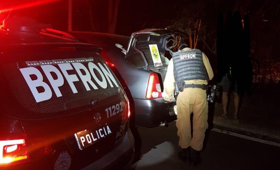 BPFron apreende contrabando de cigarros e vinhos no Oeste do estado