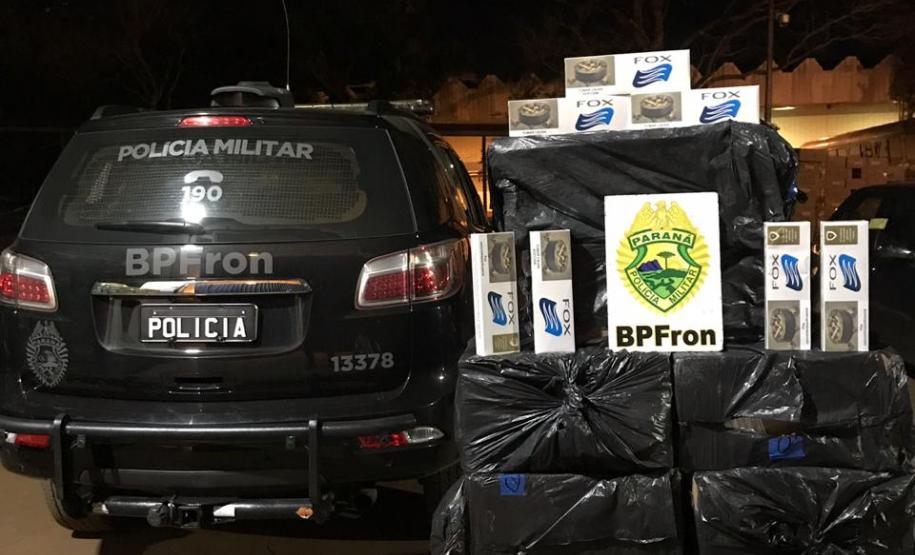 Ações da Operação Hórus Sul resultam na apreensão de 47 quilos de maconha e de 5 mil maços de cigarros em Foz do Iguaçu (PR)
