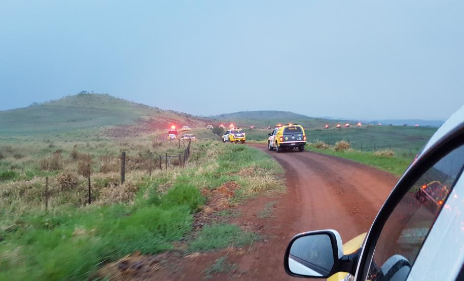 PM reintegra propriedade rural em Laranjal (PR), no Centro-Sul do estado