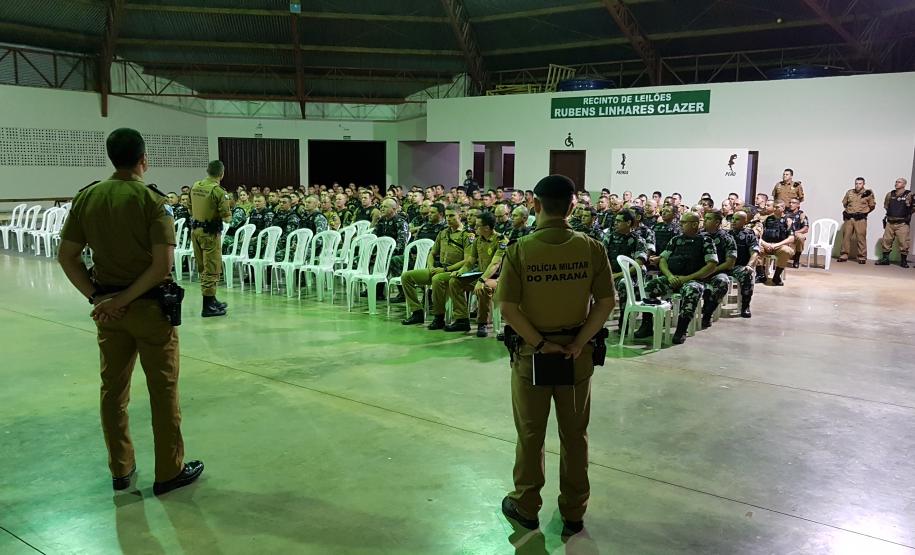 PM reintegra propriedade rural em Laranjal (PR), no Centro-Sul do estado