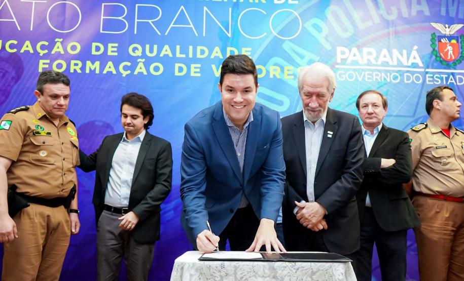 Governo autoriza instalação do Colégio da PM em Pato Branco