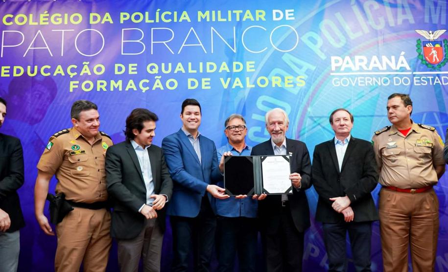Governo autoriza instalação do Colégio da PM em Pato Branco