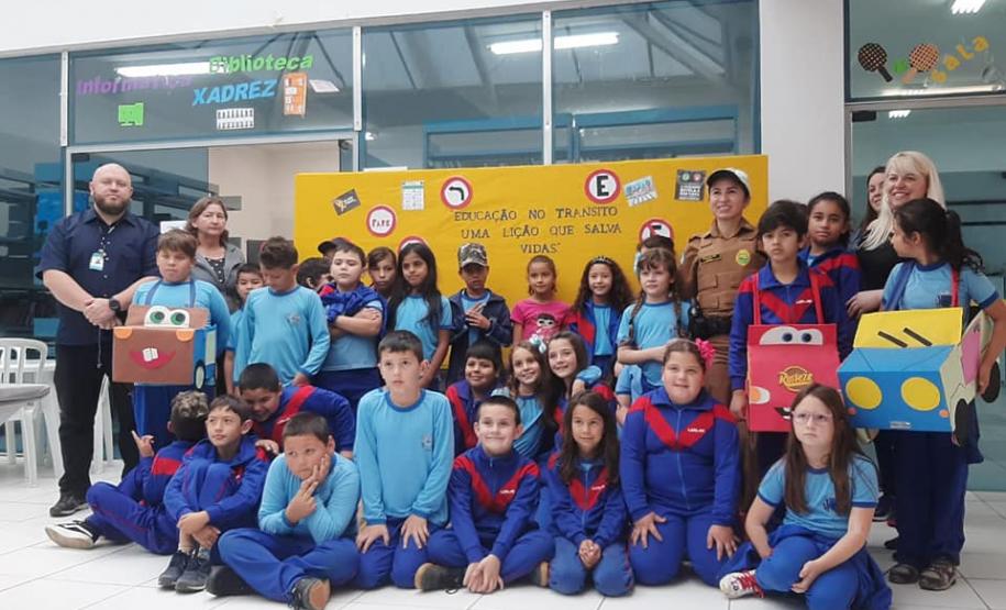 Atividades educativas da PM marcam a Semana Nacional do Trânsito na Lapa