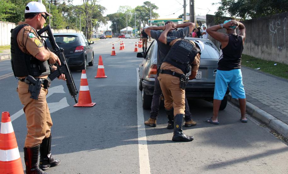 Operação Todos Por Um coloca mais de 900 policiais nas ruas e leva mais segurança para Curitiba