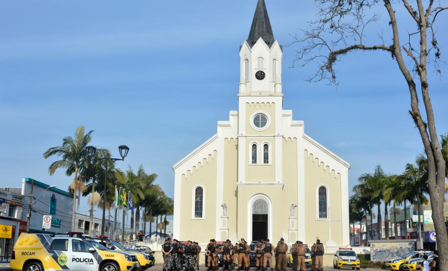 XXXII edição da Operação União leva mais segurança para moradores de São José dos Pinhais e Tijucas do Sul