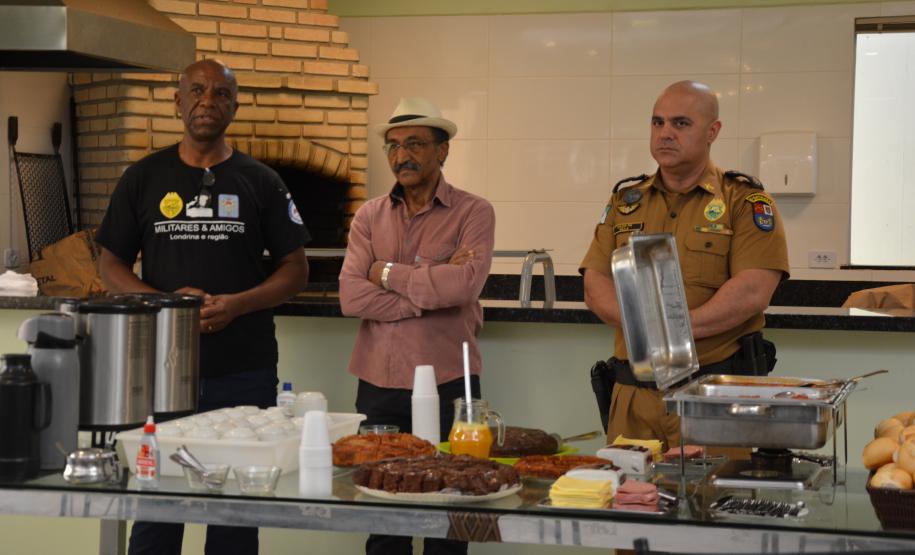 5º Batalhão promove café da manhã com policiais da Reserva Remunerada em Londrina (PR)