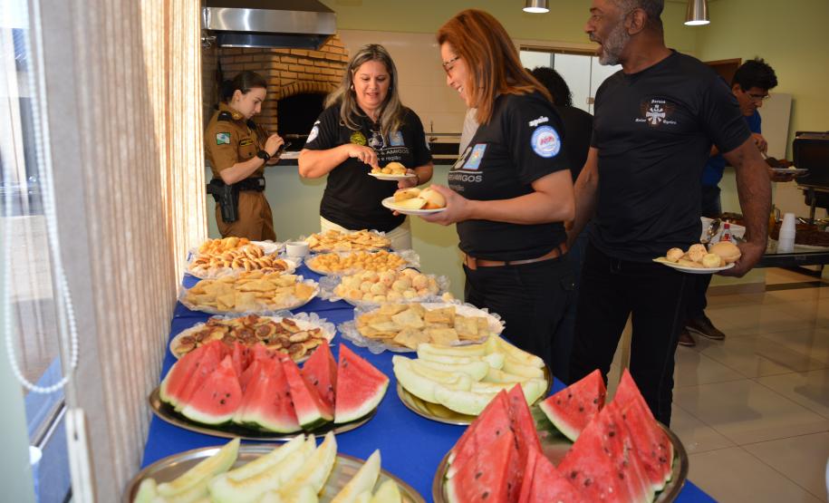5º Batalhão promove café da manhã com policiais da Reserva Remunerada em Londrina (PR)