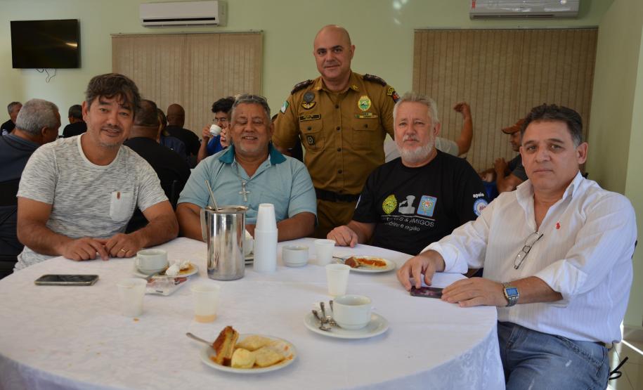 5º Batalhão promove café da manhã com policiais da Reserva Remunerada em Londrina (PR)