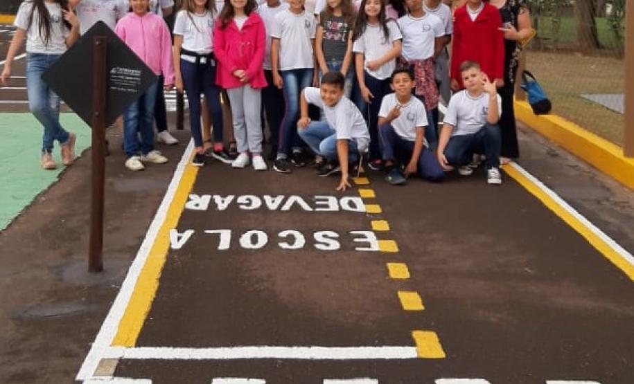 Batalhão do Noroeste paranaense retoma projeto de educação no trânsito